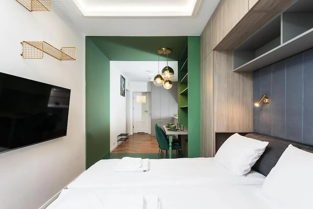 Verdant Oasis - Old Town Studio - By Upstairs Krakow