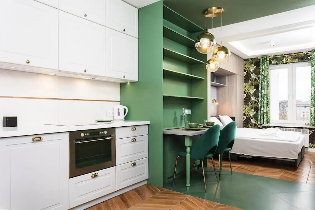 Verdant Oasis - Old Town Studio - By Upstairs Krakow