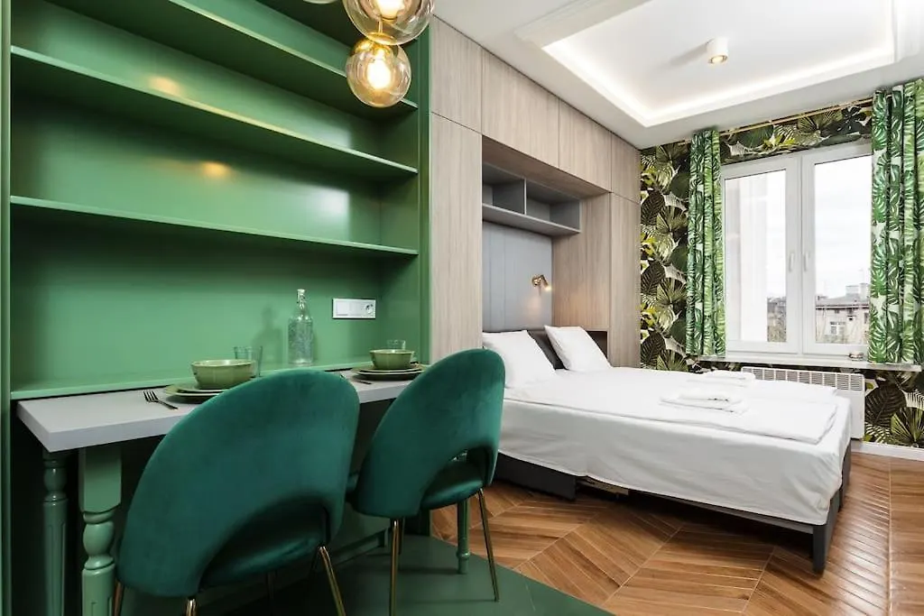 Verdant Oasis - Old Town Studio - By Upstairs Krakow Poland