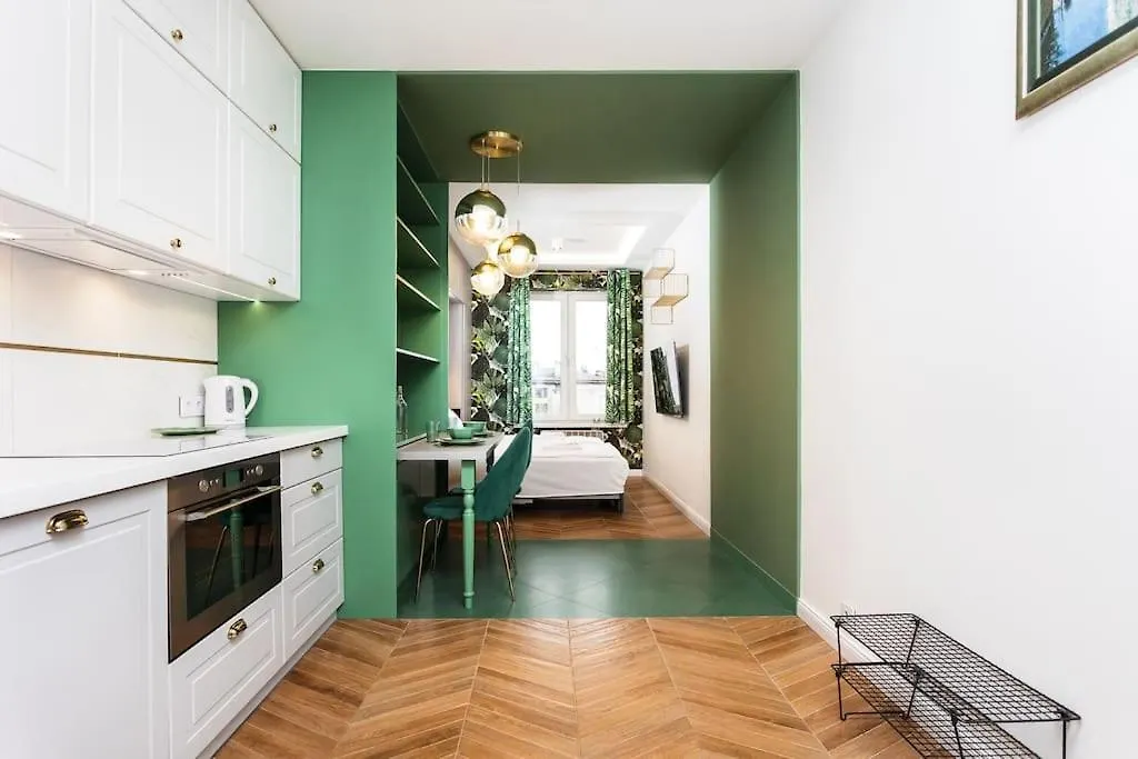 Verdant Oasis - Old Town Studio - By Upstairs Krakow 0*,  Poland